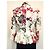 Autre Marque Nathalie Garçon Bestickte Baumwolljacke Basque Schwarz Pink Weiß Rot - Ansicht 2