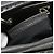 Fendi Peekaboo Fit em couro com couro gofrado Zucca Regular Preto - vista 5