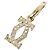 Cartier 2C Charm Diamantenhalskette Golden