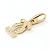 Cartier 2C Charm Diamantenhalskette Golden - Ansicht 4