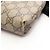 Borsa Messenger Piatta Gucci GG Supreme Web Stripe Nero Multicolore Beige - vista 6