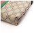 Borsa Messenger Piatta Gucci GG Supreme Web Stripe Nero Multicolore Beige - vista 8