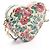 Borsa Gucci GG Marmont con stampa cuori e fiori Multicolore Crudo - vista 2