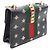 Borsa a tracolla Gucci Sylvie Sherry Line Bee Star Nero Multicolore D'oro - vista 2
