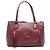 Bolso Tote 2-Way Gucci Soho Interlocking G Burdeos
