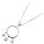 Collana Cartier Diamants Légers 4PD Argento