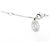 Collana Cartier Diamants Légers 4PD Argento - vista 4