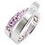 Anello Cartier Zaffiro Rosa Paris Argento