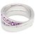 Anello Cartier Zaffiro Rosa Paris Argento - vista 2