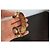 Chanel Bracciale Rigido Baroque in Metallo Dorato e Perle Bianco D'oro - vista 6