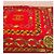 Cambon Chanel Seidentuch Rot mit Goldketten-Print Golden - Ansicht 3