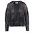 Autre Marque Bomber in mesh nera con cristalli Marco de Vincenzo Nero