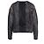 Autre Marque Bomber in mesh nera con cristalli Marco de Vincenzo Nero - vista 3