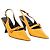 Bow Prada Slingback-Pumps aus gelbem Leder mit Schleife - Ansicht 2