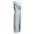 Autre Marque Sachin & Babi Bonnie One Shoulder Column Kleid in Ash Blue Blau - Ansicht 3