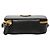 Mini bolsa pochette Prada em Saffiano preta Preto - vista 3