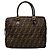 Borsa business Fendi Zucca Canvas marrone
