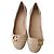 Bailarinas de charol Christian Dior Beige