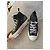 Christian Dior Sneaker Alte in Velluto e Pelliccia Nero Grigio Stampa leopardo - vista 2