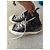 Christian Dior Sneaker Alte in Velluto e Pelliccia Nero Grigio Stampa leopardo - vista 4