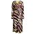 Abito Midi MaliParmi Lyrical Stripe Marrone Nero Bianco Grigio Giallo