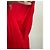 Valentino Roma Rotes Seiden-Abendkleid mit schwarzer Schärpe - Ansicht 5
