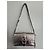 Borsa a tracolla Pinko Love One Classic Slouchy in pelle metallizzata argento Grigio Metallico - vista 10