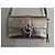 Borsa a tracolla Pinko Love One Classic Slouchy in pelle metallizzata argento Grigio Metallico - vista 11