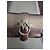 Borsa a tracolla Pinko Love One Classic Slouchy in pelle metallizzata argento Grigio Metallico - vista 15