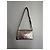 Borsa a tracolla Pinko Love One Classic Slouchy in pelle metallizzata argento Grigio Metallico - vista 4