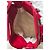 Maje Borsa Miss M Cargo in pelle craquelé rossa Rosso - vista 11