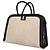 Hugo Boss Borsa Tote BOSS Ariell in pelle nera e tela beige Nero