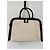 Hugo Boss Borsa Tote BOSS Ariell in pelle nera e tela beige Nero - vista 14