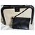 Hugo Boss Borsa Tote BOSS Ariell in pelle nera e tela beige Nero - vista 16