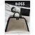 Hugo Boss Borsa Tote BOSS Ariell in pelle nera e tela beige Nero - vista 2