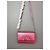 Jimmy Choo Borsa a tracolla in pelle rosa metallizzato - vista 12