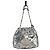 Ba&Sh Bolsa Tote M Lamine June Couro Prata