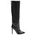 Paris Texas Botas de tacón de aguja Charcoal 105 Negro