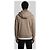 Felpa con cappuccio Moose Knuckles Classic Bunny Marrone - vista 3