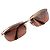 Persol Occhiali da sole sfumati semi-rimless Vintage Gold and Pink 2123 S D'oro - vista 6