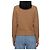 Burberry Pull Janelle en laine et cachemire Beige - vue 3