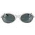 Ray-Ban Gafas de sol Wrap B&L Vintage Oval Frosted Gray ORBS W2390 Verde