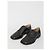 Maison Martin Margiela scarpe stringate Tabi in pelle nera Nero - vista 5