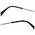 Ray-Ban Vintage Silver Metal RB 3159 Wings II Shield randlose Sonnenbrille Silber - Ansicht 5