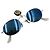 Ray-Ban Occhiali da sole Vintage Silver Metal W2263 con lenti a specchio ovali Argento - vista 6