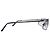 Ray-Ban Vintage Silver Metal RB 3153 Light Grey Gradient Sonnenbrille 60/13 Silber - Ansicht 4