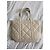 Vanessa Bruno S Shopper Leder gesteppt Ecru Beige Roh - Ansicht 11