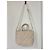 Vanessa Bruno S Shopper Leder gesteppt Ecru Beige Roh - Ansicht 4