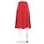 Autre Marque Falda midi roja de esponja - vista 2