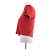 Autre Marque Crop-top rosso in spugna - vista 4